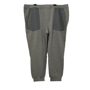 Big & Tall Men’s Gray Sweatpants Tapered Legs Size 3X Bundle with Top and Save